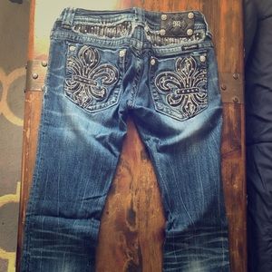 Miss Me Jeans with Rhinestone Pockets